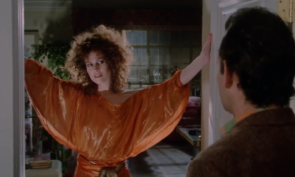 Dana (Sigourney Weaver) is possessed in Ghostbusters