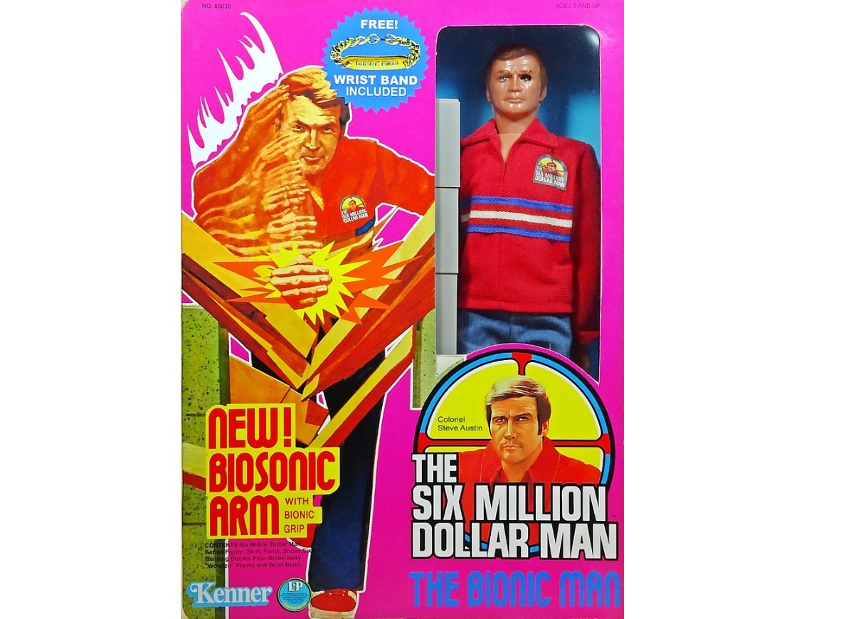 Rare Vintage Kenner Fembot Doll from Six Million Dollar Man selling Bionic Woman