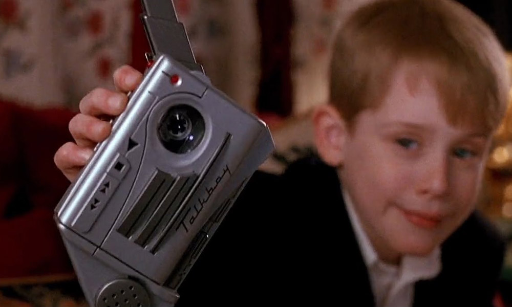 The Talkboy Kevin uses in Home Alone 2 became a hot selling Christmas toy in 1993