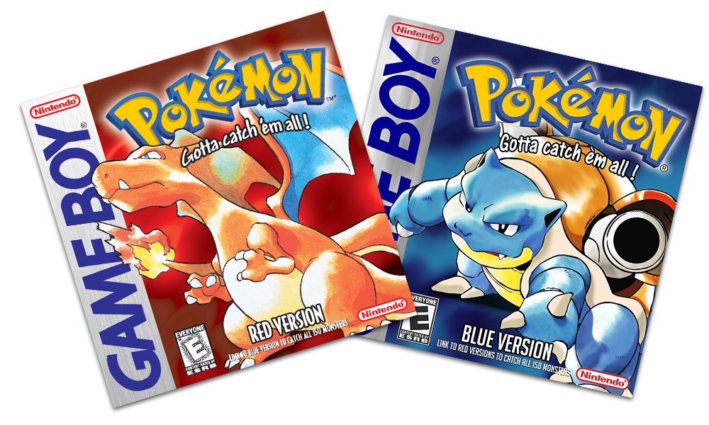 Bestselling Christmas Toys of the 90s - Pokemon Red and Blue on Nintendo Gameboy