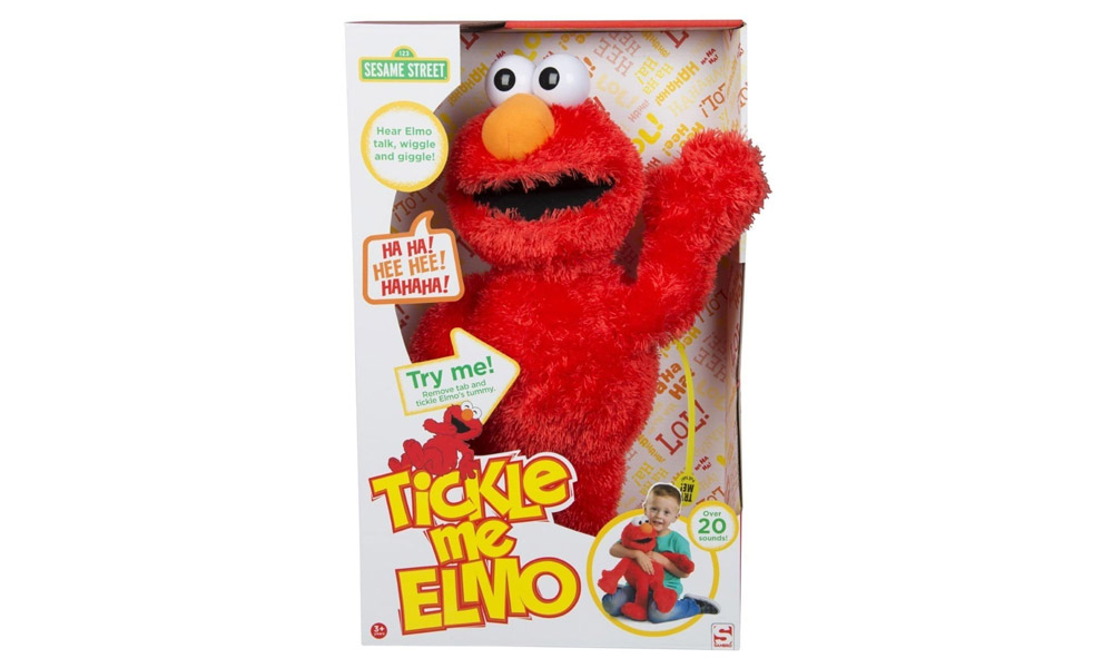 Tickle Me Elmo cleared out shelves Christmas 1996 
