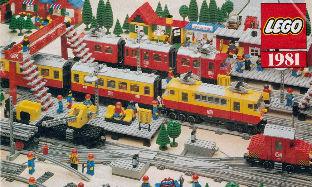 LEGo's 1981 Train Set was one of the bestselling sets of all time