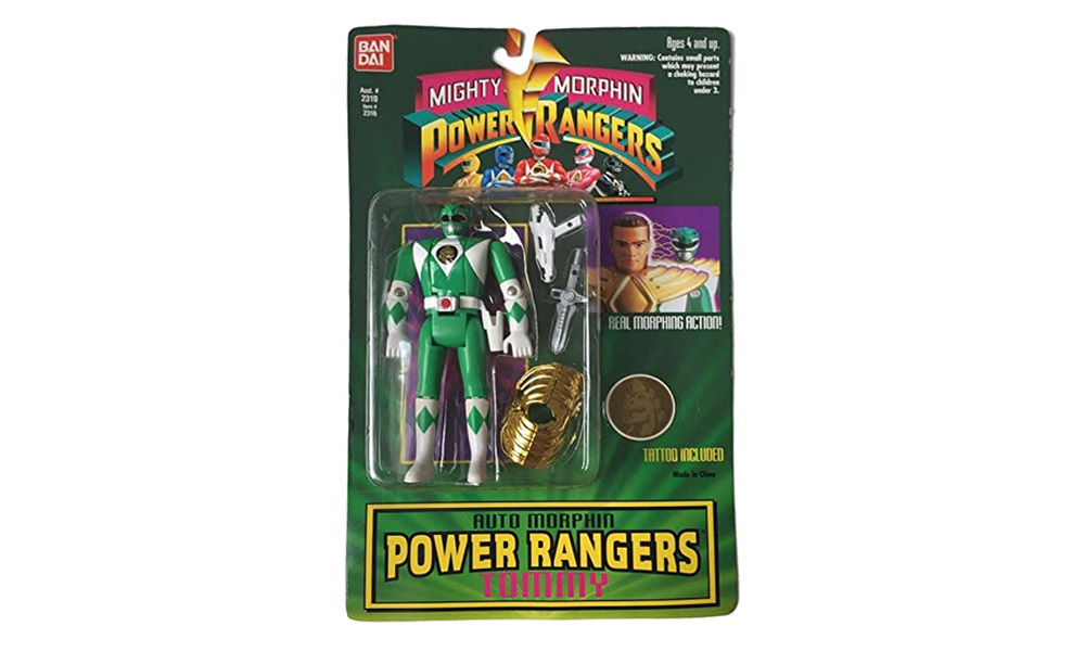 Mighty Morphin Power Ranger Toyys were a Christmas bestseller in 1994