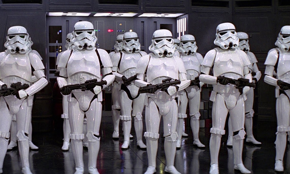 Stormtroopers aboard the Death Star