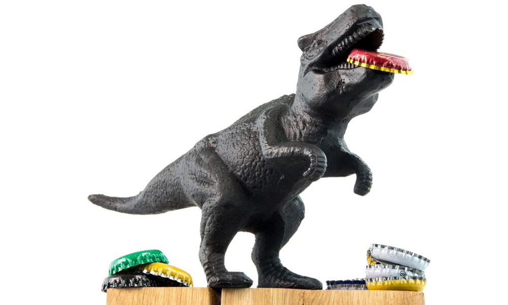 Dinosaur bottle opener - 50 Awesome gift ideas