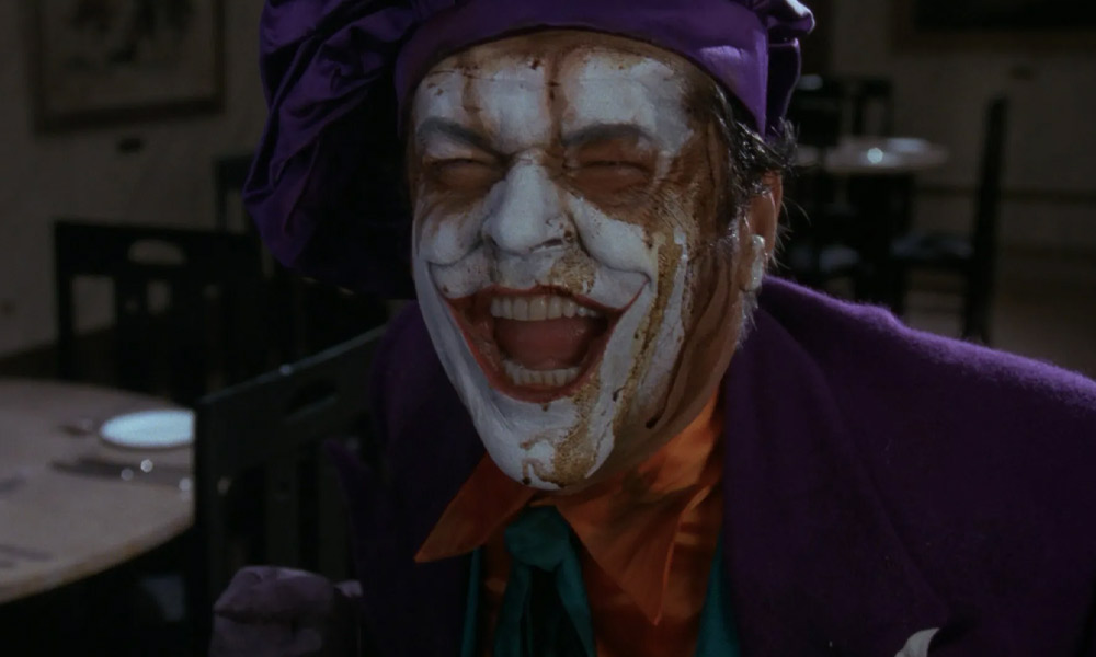 Jack Nicholson as The Joker in Batman