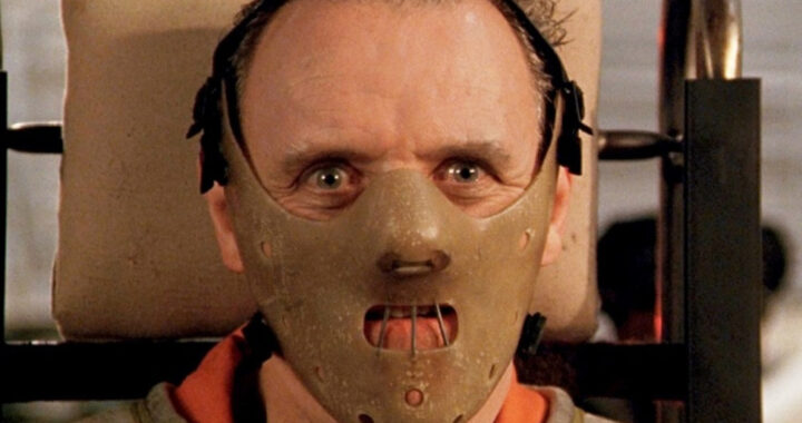 Hannibal Lecter wearing mask