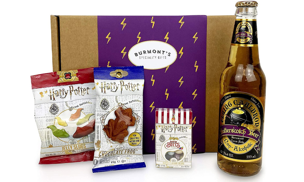 Jelly Slugs, Chocolate Frog and Butterbeer - Harry Potter Gift Ideas