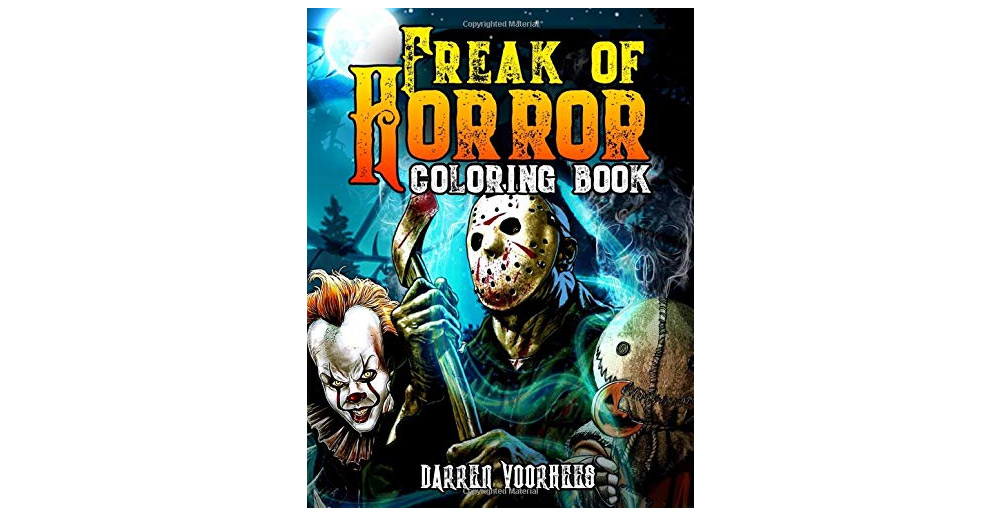 Freak of Horror Colouring Book