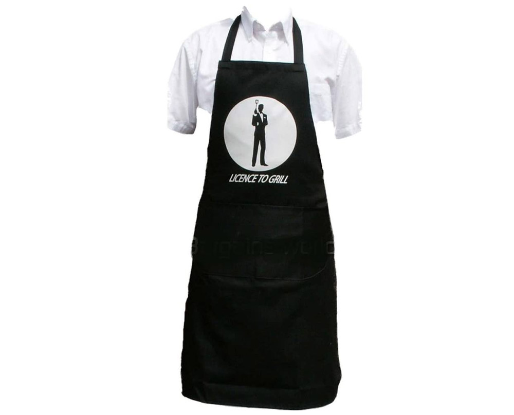 License to Grill apron