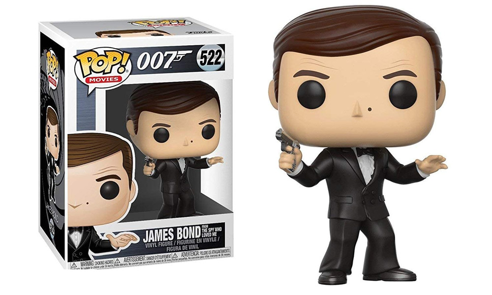 Roger Moore James Bond 007 Funko POP