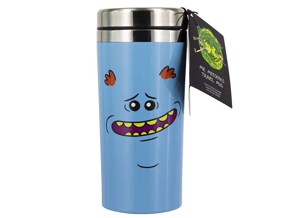 Mr Meeseeks Travel Mug - Rick and Morty Gift Ideas