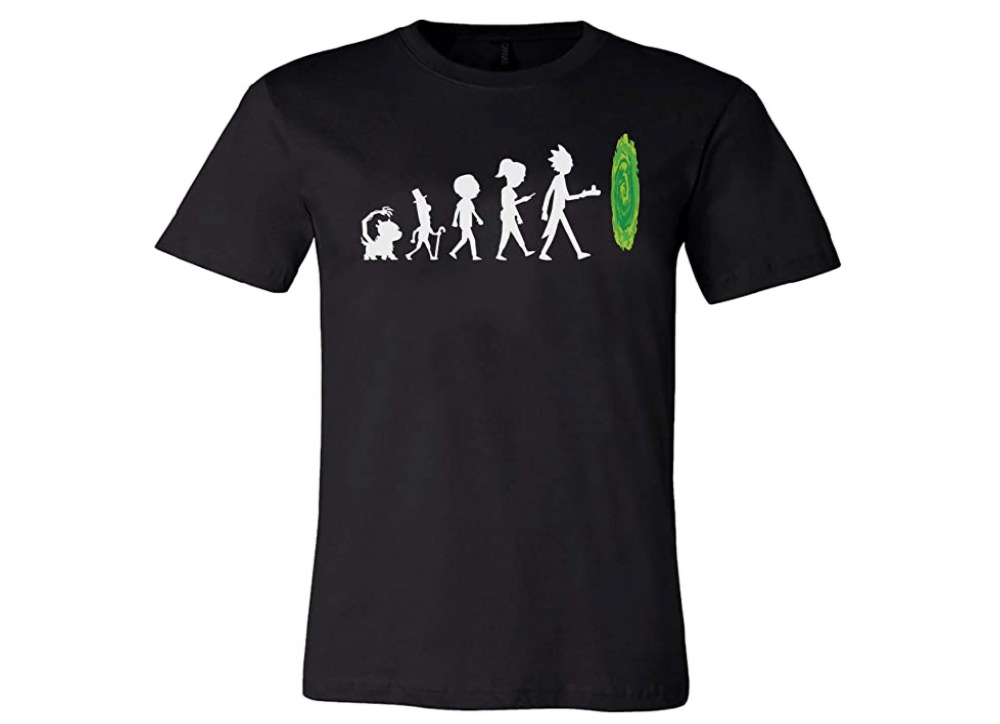 Evolution T-Shirt - Rick and Morty gift ideas