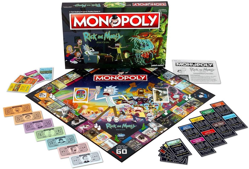 Rick and Morty Monopoly 