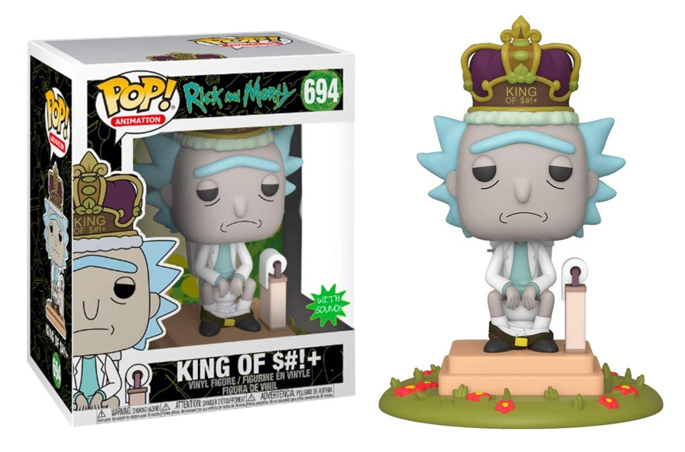 King of S*** Rick and Morty Funko POP