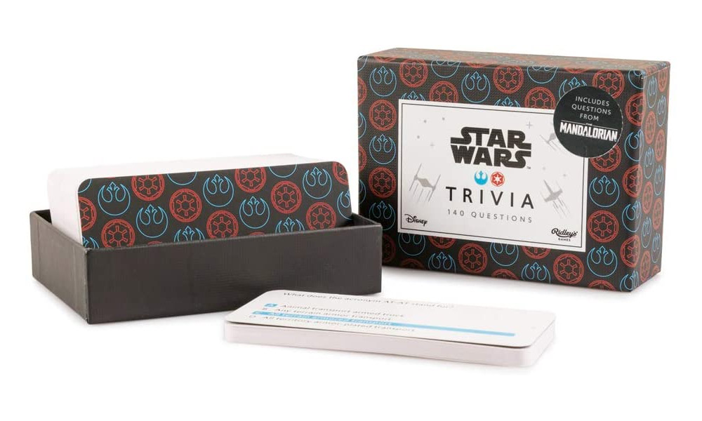 Star Wars trivia: 140 Question cards