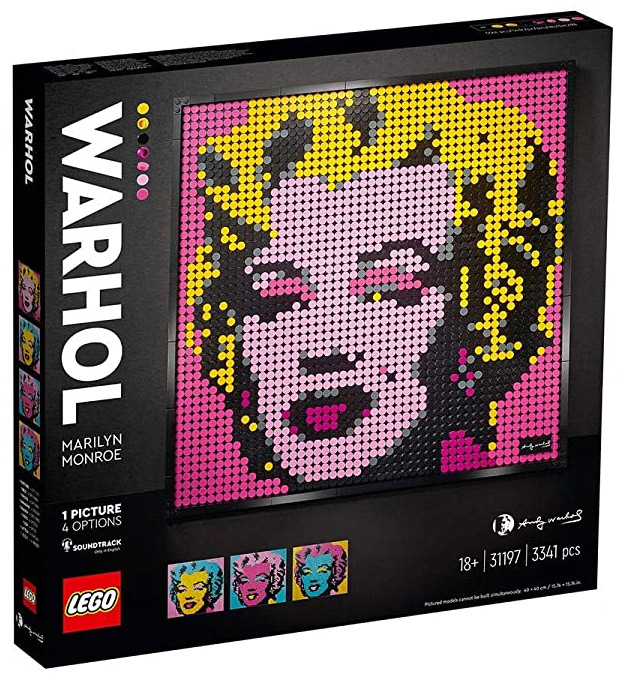 Warhol Marylin Monroe Artwork Set