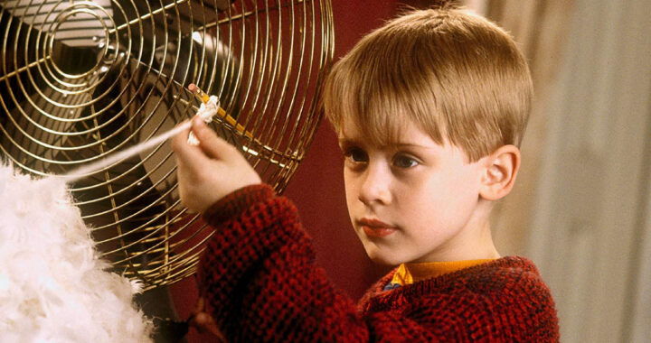 Kevin McCallister sets a trap in Home Alone