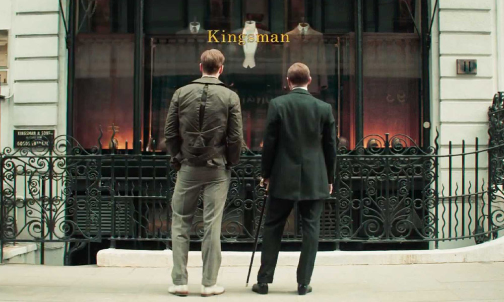 The Kingsman Tailor Shop in The King's Man