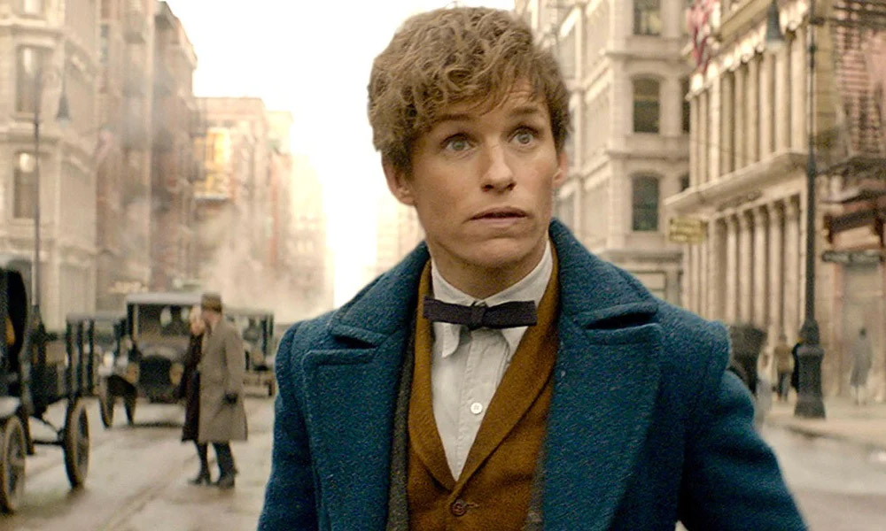Eddie Redmayne as Newt Scamander in Fantastic Beasts and Where To Find Them