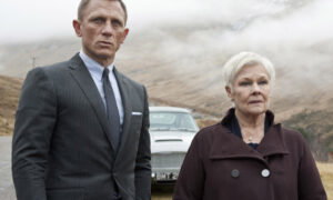 Jmaes Bond and M in Skyfall