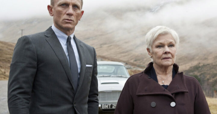 Jmaes Bond and M in Skyfall