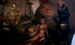 Jabba the hutt's palace in Return of the Jedi