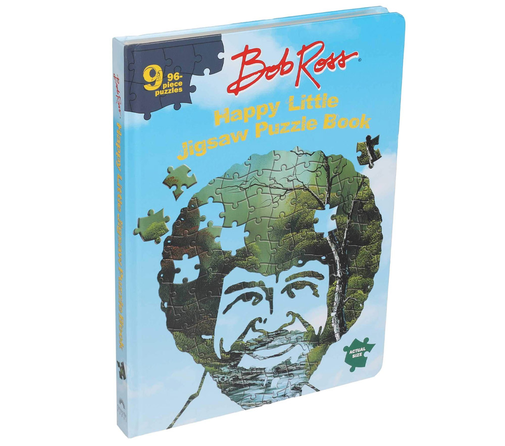 Bob Ross Happy Little Book of Jigsaw Puzzles