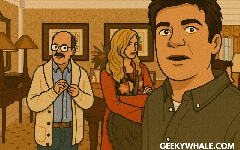 cartoon arrested development michael lindsay tobias funke
