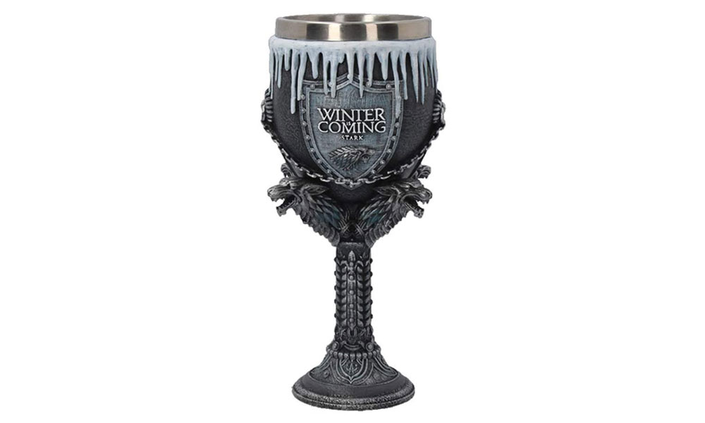 Winter is Coming House Stark Goblet