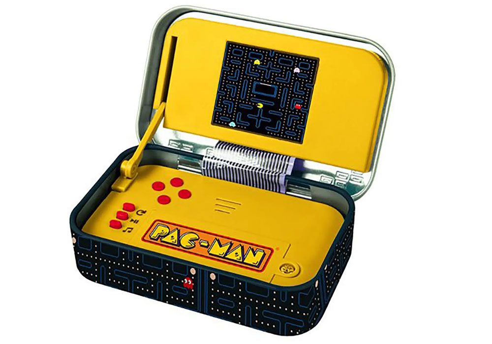 Pac-Man arcade game in a tin