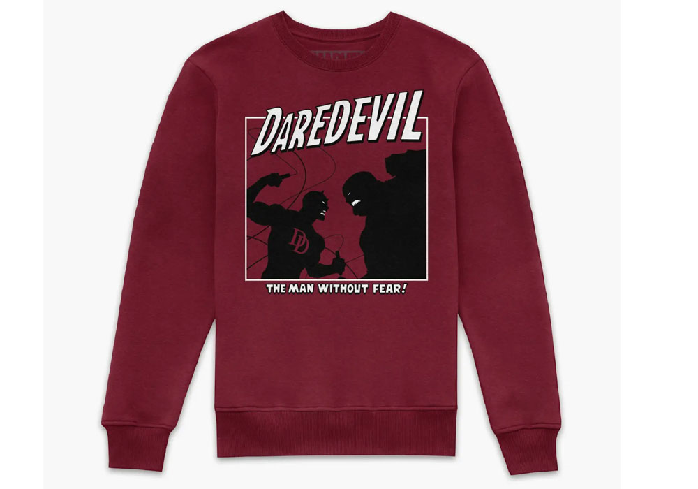 Daredevil vs Kingpin Marvel Sweatshirt