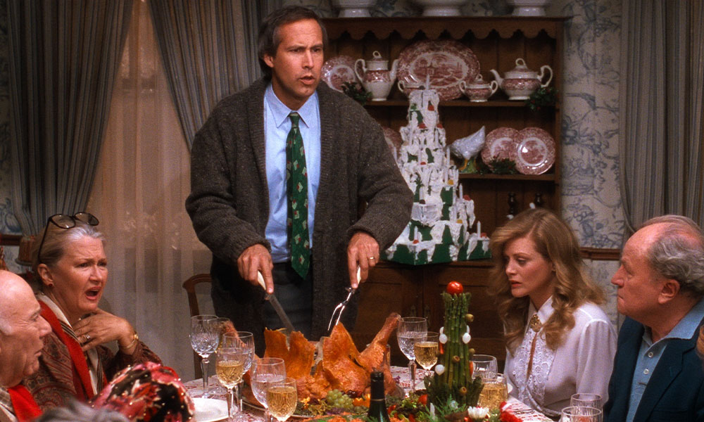 The Overcooked Turkey in National Lampoon's Christmas Vacation