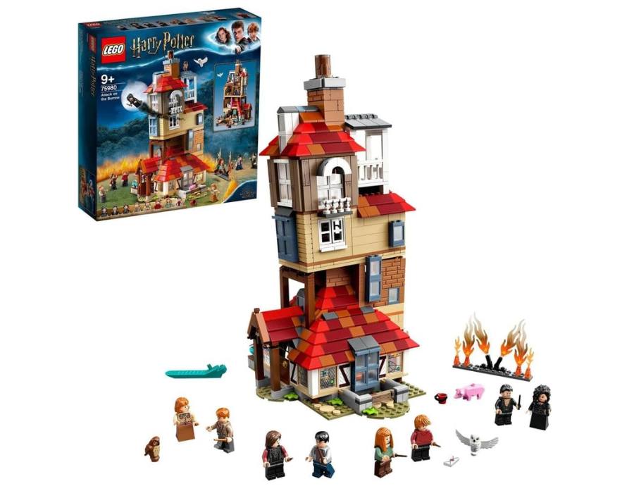 Harry Potter The Burrow LEGO Set